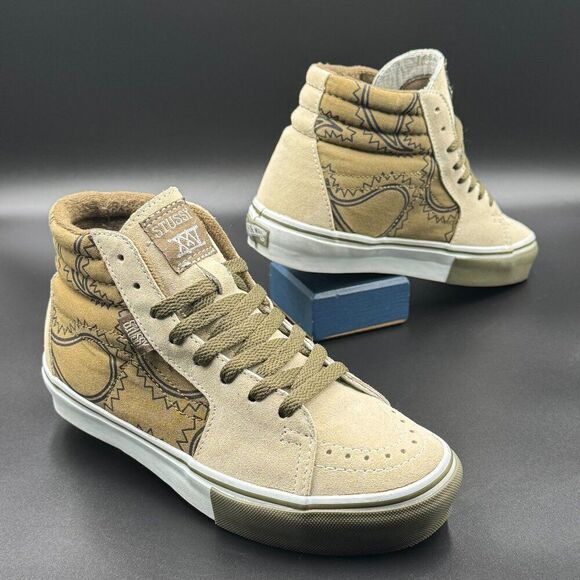 Vans Stussy 25th SK8-HI Sneakers - Picture 1 of 11
